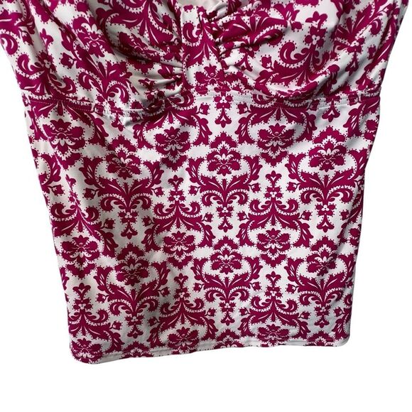 Lands' End  High Neck Underwire Tankini Size 14 underwire - Picture 3 of 11